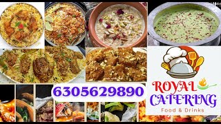 Chirala Catering Services Royal Caterers the best catering services Chirala Andhra Pradesh [upl. by Irv]