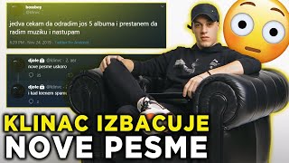 KLINAC IZBACUJE NOVE PESME I ALBUM [upl. by Senn]