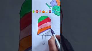 Satisfying creative art 🌵👺🌷🎃🍦🧕🌀🫧 trending art shorts vairalvideorongtuli [upl. by Eiveneg745]