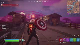 Fortnite bear head cap usa shield throw [upl. by Ahsiniuq]