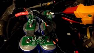 Using a super capacitor as a battery part 8 Running accessories with the car off [upl. by Madda]