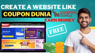 How to Create Coupon Code Website In Few Min  Coupons and Deals Website Kaise Banaye [upl. by Eesac]