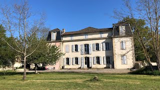 Before renovation FRONT FACADE OF THE CHATEAU chateau renovation [upl. by Nina]