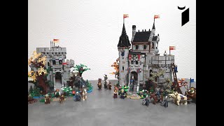 The Castle of brickwood Forest  Lego Ideas [upl. by Narmi]