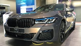 2021 BMW 545e xDrive G30 LCI in Alvitgrau Metallic [upl. by Hawken714]