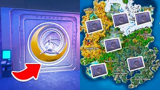 All 6 Vaults Locations in Fortnite Chapter 4 Season 4  How To Open a Vault in Fortnite [upl. by Aicener]