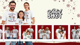 Christmas Squad Family Holiday TShirts 🎁👕 [upl. by Ardnaik]