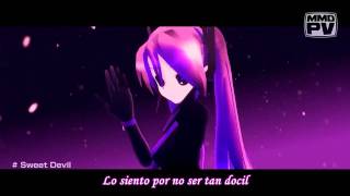 Hatsune Miku  Sweet Devil HD sub español  MP3 [upl. by Severn]