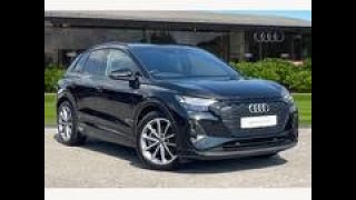 Approved Used  Audi Q4 ETron Q4 Edition 1 40 etron 15000 kW 5dr  Crewe Audi [upl. by Junius401]