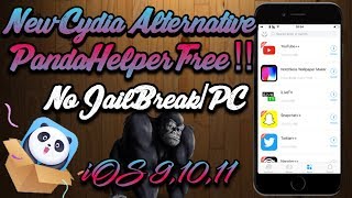 New Cydia Alt Panda Helper Free How To Get Spotify and More No JailbreakPC iOS 91011 [upl. by Norman]