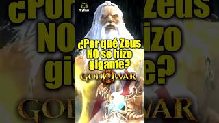 ¿Por qué Zeus NO se hizo GIGANTE en God of War 3 🔥 TryTiger Kratos GodofWar [upl. by Alfonse]