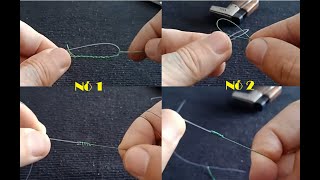 Nó para Unir Fluorcarbono com Multifilamento  knot [upl. by Norrabal]