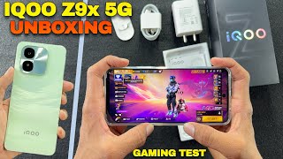 iqoo z9x 5g unboxing  gaming test my first impression free fire gaming test [upl. by Pirozzo790]