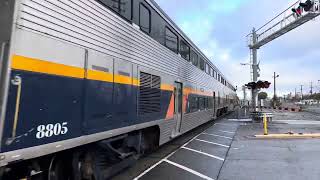 Amtrak Capitol Corridor 727 passing [upl. by Onairelav334]