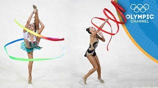 Twins Dina and Arina Averina are Russias Latest Rhythmic Gymnastics Stars [upl. by Dotti]