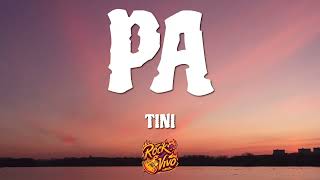 TINI  pa Letra [upl. by Terces]