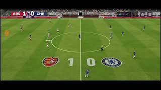 Arsenal vs Chelsea premier league match in fc 24 [upl. by Mccoy]