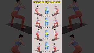 Powerful Hips Workout shorts viral bellyfatloss hipworkout [upl. by Michell]