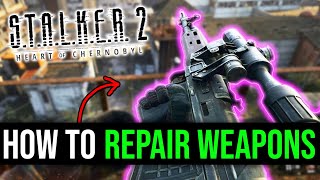 STALKER 2  How To Equip Attachments on Weapons [upl. by Leirbma]