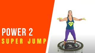 Jill Coopers SuperJump  Power 2  High Intensity rebounding workout nowjillcooperit [upl. by Marla]