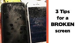 3 Things To Do After Breaking A Smartphone Screen [upl. by Iemaj375]