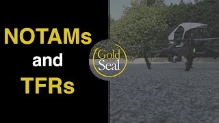 Part 107 Remote Pilot Test  NOTAMs and TFRs [upl. by Iams]