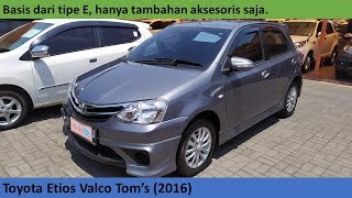 Toyota Etios Valco Toms 2016 review  Indonesia [upl. by Sivrat41]