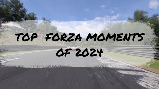 Top Forza Moments of 2024 [upl. by Ihcehcu]