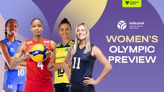 Paris2024 Womens Volleyball Pool Preview [upl. by Henson]