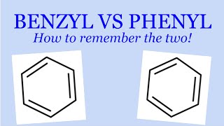 Benzyl vs Phenyl for those who hate memorization [upl. by Yenttihw146]