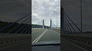 Dunajec bridge near Nowy Sacz Poland [upl. by Kunin]