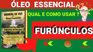 FURÚNCULOS  MELALEUCA  QUAIS ÓLEOS ESSENCIAIS E COMO USAR PARA AUXILIAR [upl. by Ugo]