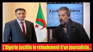 LAlgérie justifie le refoulement dun journaliste quotFarid Alilatquot par lhostilité de Jeune Afrique [upl. by Biel]