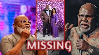 Serita Jakes BURST Out in tears as TD Jakes is REPORTED MISSING AFTER Service [upl. by Cyril]