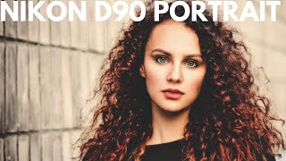 Nikon D90 📸 Portrait Photography  Image Quality [upl. by Johnsten]