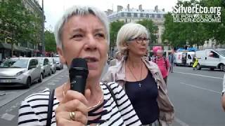 Manifestation des retraités du 14 juin 2018 à Paris [upl. by Enirehtacyram871]