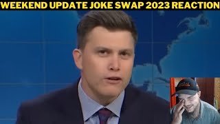 Weekend Update Joke Swap 2023 Reaction [upl. by Ahsats]