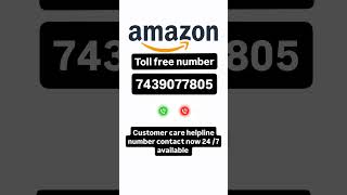 amazon customer care number Amazon pay customer care number Amazon helpline number [upl. by Dewain907]