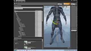 Blender UE4 Character Rig Option 01a [upl. by Mavis]