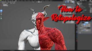 Master Retopology How to Retopo [upl. by Lau]