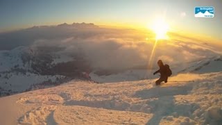 Skifahren Skitour Bayern Deutschland 360° Ein Wintererlebnis auf dem Predigtstuhl Bad Reichenhall [upl. by Cigam]