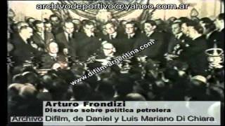 DiFilm  Arturo Frondizi sobre politica petrolera 1958 [upl. by Cello150]