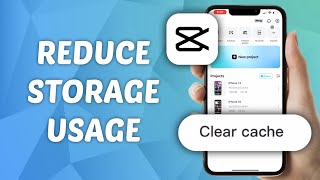 How to Reduce CapCut Storage Usage on iPhone [upl. by Natale]