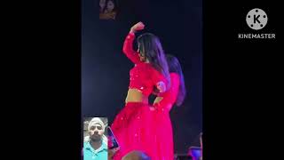 SAS piye Bidi sasur piye ganja Raja Ghar aaja Mahi Manisha stage show Bhojpuri song [upl. by Yatnuahs]