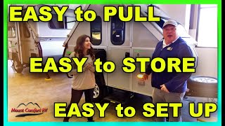 Aliner Review with Scott and Veronica  Mount Comfort RV [upl. by Rolyat]