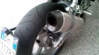 Roadsitalia Special Exhaust On Triumph TT 600 [upl. by Aennyl]