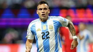 LAUTARO MARTINEZ Goal for ARGENTINA Copa America 2024 vs CANADA [upl. by Kutchins247]