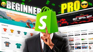 Design Your Shopify Store From Beginner to Pro 2024  Complete Tutorial [upl. by Moraj514]