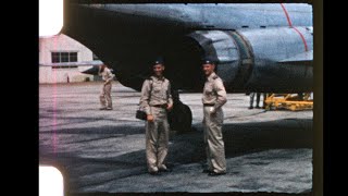 1959 Eglin AFB Static Display Air Show 8mm color no sound [upl. by Ishmael867]