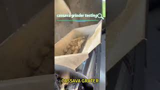 Cassava garri processing machine garri grating machine cassava grater machine [upl. by Emmons]